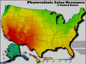 Photovoltaic Solar Resource Of The United States